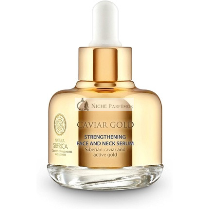 Natura Siberica Kaviár Arany Erősítő Arc- és Nyakszérum, 30ml
