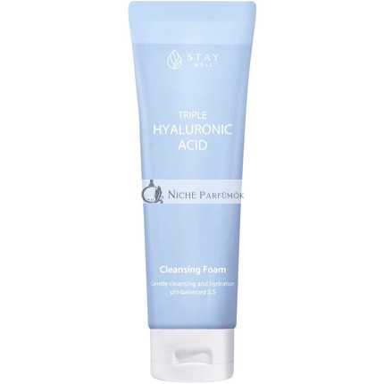 Stay Well Triple Hyaluronic Acid Arctisztító Hab - 130 Ml