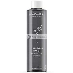   MÁDARA Organische Hautpflege Klärendes Gesichtswasser 200ml - pH-ausgleichende Formel mit ölregulierenden Extrakten