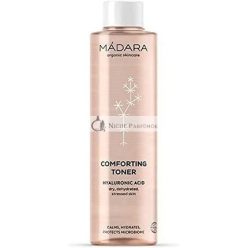   MÁDARA Organische Hautpflege Beruhigendes Tonikum, 200ml, pH-ausgleichende Formel mit Hyaluronsäure, vegan, ecocert-zertifiziert, recycelbare Verpackung