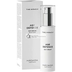   MÁDARA Organische Hautpflege Time Miracle Age Defence Tagescreme mit Hyaluronsäure und Zell-Bio-Komplex 50ml