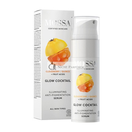 Mossa Glow Cocktail Anti-Pigmentációs Fényesítő Szérum Lila, 25ml