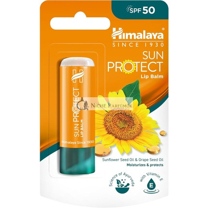 Himalaya Napvédő Ajakbalzsam SPF 50 és UVA Sugárvédelem, 4.5g