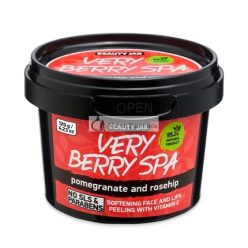   Beauty Jar Very Berry Spa Arctisztító és Ajakszérum - Gránátalma és Csipkebogyó Kivonattal, 120 g