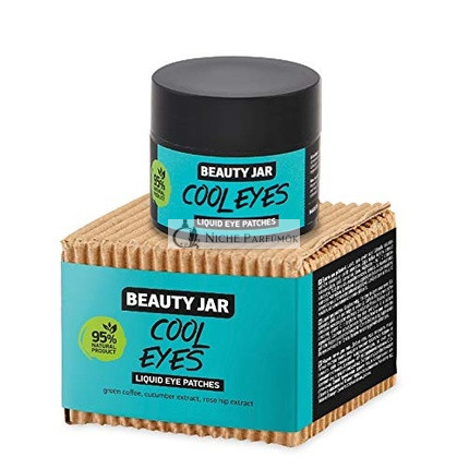 Beauty Jar COOL EYES Flüssige Augenmasken - Grüner Kaffee, Gurkenextrakt und Hagebuttenextrakt