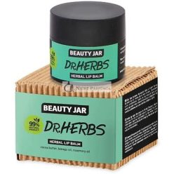 Dr. Herbs Kakao und Borretsch Lippenbalsam 15ml - Beauty Jar