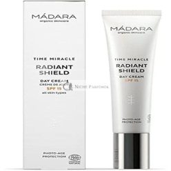   Mádara Time Miracle Ragyogó Pajzs Nappali Krém SPF15, 40 ml