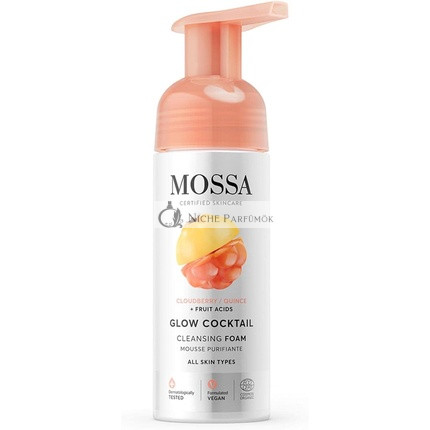 MOSSA Glow Cocktail Lila Reinigungsfoam 150ml