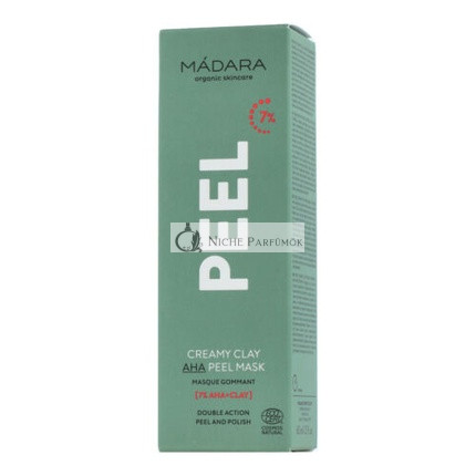 MÁDARA Peel Creamy Clay AHA Peel Maszk, 60ml