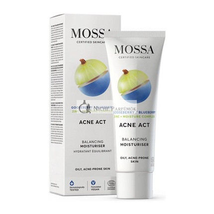 Mossa Áfonya Anti-Akné Krém, 50ml