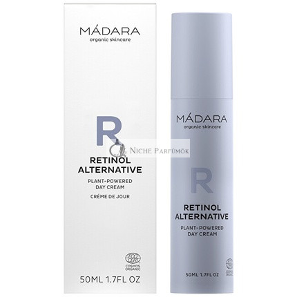Mádara Retinol alternatíva növényi alapú nappali krém, 50 ml