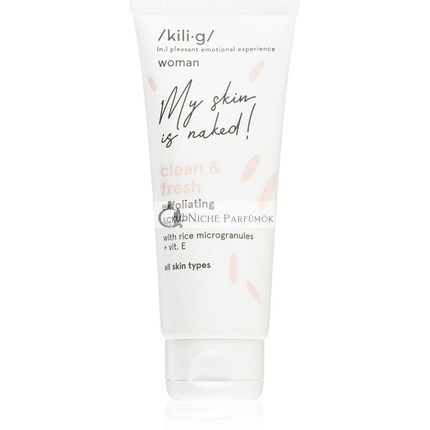 Kilig Clean & Fresh Exfoliáló Arctisztító Vitamin E-vel, 75 ml