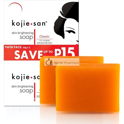 Kojie San Kojic Acid Seife Unisex, 2 Stück 65g - Verpackung 2