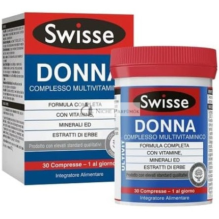 Swisse Női Multivitamin Táplálékkiegészítő, 30 Tabletta