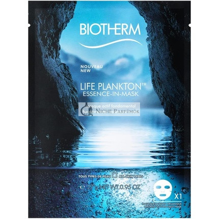 Biotherm Life Plankton Essence Maske mit Hyaluronsäure, 27g