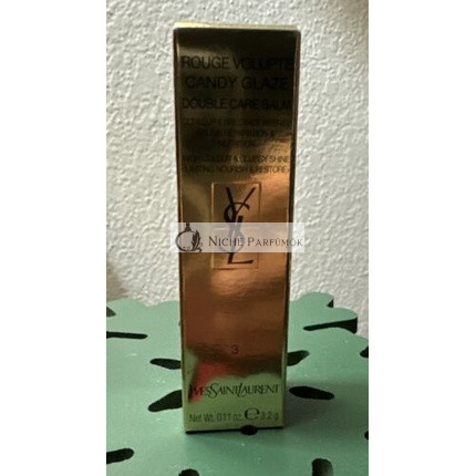 Yves Saint Laurent Rouge Volupte Candy Glaze Kettős Ápoló Balzsam 3.2g