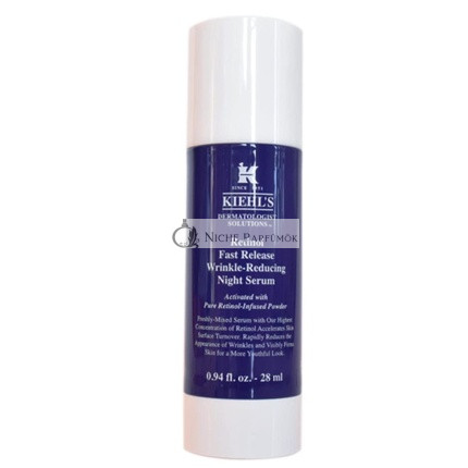 Kiehl's Gyors Hatású Ránctalanító 0.3% Retinol Éjszakai Szérum 27.1ml