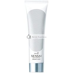   Sensai Tisztító Krémes Szappan 2. lépés Selymes, 125ml Mandula