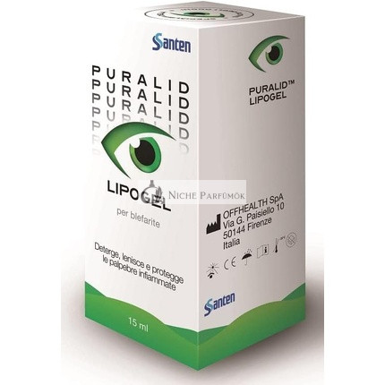 Santen Italien Puralid Lipogel MD, 15ml