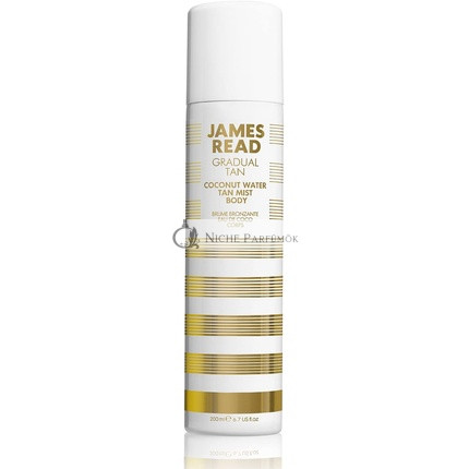 James Read Kokosnusswasser Misting Körper Allmählicher Selbstbräuner Hydratisierendes Spray 200ml