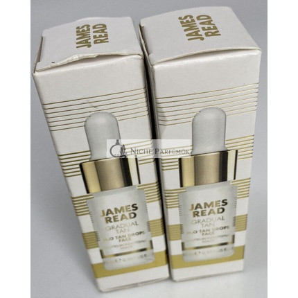 James Read Fokozatos Barnító H20 Barnító Csepp Arcra Világos/Közepes, 15ml