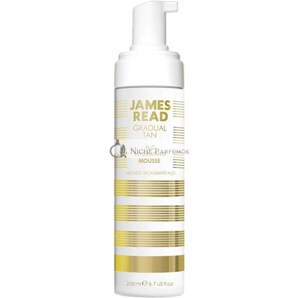 James Read H2O Hydratisierende Bräunungsmousse Natürlicher Glanz, 200 ml