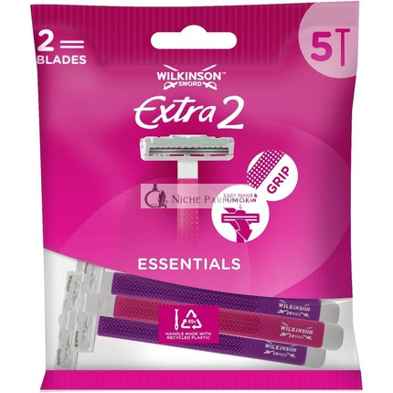Wilkinson Sword Extra 2 Beauty Einwegrasierer, 5 Stück