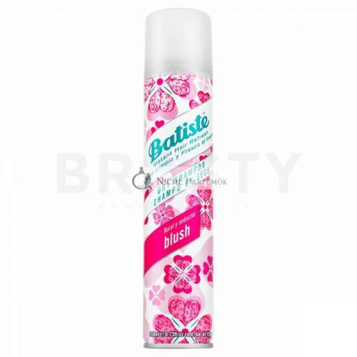Batiste Dry Shampoo Floral&Flirty Blush trockenes Shampoo für alle Haartypen 200 ml