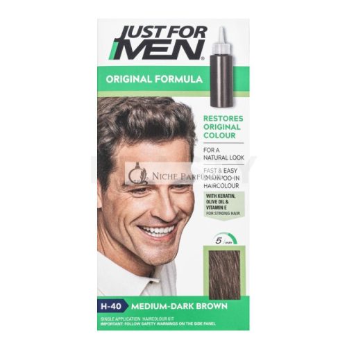 Just For Men Shampoo-in Haircolour színező sampon férfiaknak H40 Medium Dark Brown 66 ml