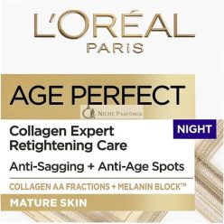   L'Oreal Paris Age Perfect Collagen Expert Retightening Care Éjszakai Krém, 50ml