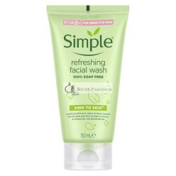 Simple Refreshing Facial Wash Gel Sensitive Skin, 150ml