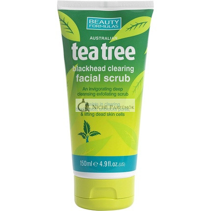 Beauty Formulas Teebaum-Gesichtspeeling 150ml