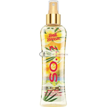 So...? Nyári Menekülések Női Bali Breeze Testpermet 200ml