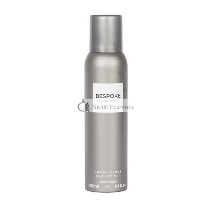 Bespoke Men Frischer Citrus und Vetiver Körperspray für Männer, 150ml