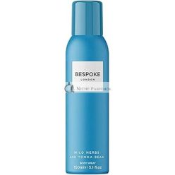 Bespoke Herren Wild Herbs und Tonka Bean Körperspray, 150ml
