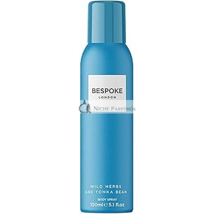 Bespoke Herren Wild Herbs und Tonka Bean Körperspray, 150ml
