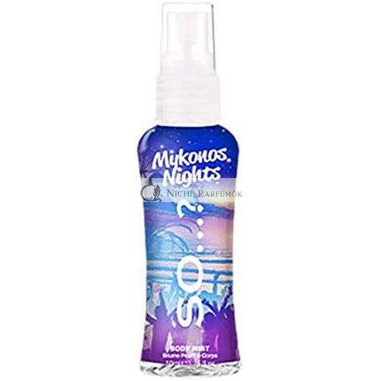 SO...? Mykonos Nights Testápoló Permet, 50 ml