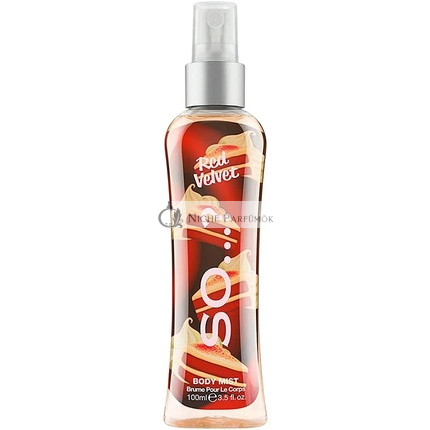 So...? Damen Red Velvet Körperspray, 100ml