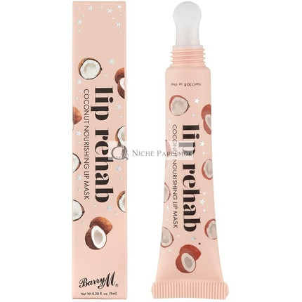 Barry M Lip Rehab Nährende Lippenmaske mit Kokosgeschmack klar