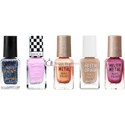 Barry M 5 darabos Körömlakk Ajándékcsomag
