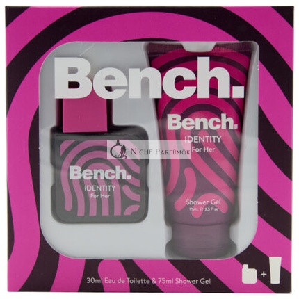 Bench Geschenkset IDENTITY FOR HER, 30ml EDT Spray + 75ml Duschgel