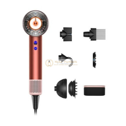 Dyson Supersonic Hajszárító Új Eper Barna és Rózsaszín