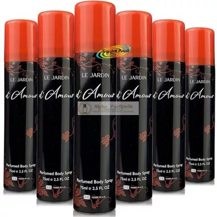 Le Jardin D'Amour Parfümierter Körperspray für Sie, 75ml