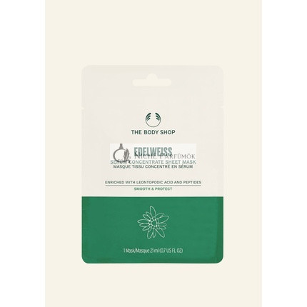 The Body Shop Edelweiss Glättendes & Schützendes Serumkonzentrat Gesichtsmaske