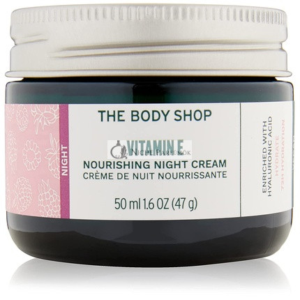 The Body Shop Vitamin E Éjszakai Krém Minden Bőrtípusra, 50 ml