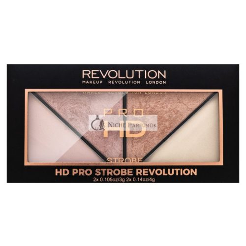 Makeup Revolution Pro HD Strobe Palette multifunkciós arc paletta 14 g