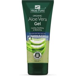   Aloe Pura Organikus Aloe Vera Gél Vitaminokkal A, C és E-vel, 200ml