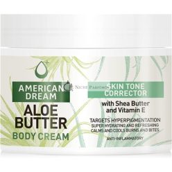   American Dream Aloe Vaj Testápoló Krém Shea-val és E-vitaminnal, 500ml