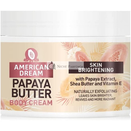 American Dream Papaya Butter Körpercreme mit Papaya-Extrakt, Sheabutter und Vitamin E 500ml