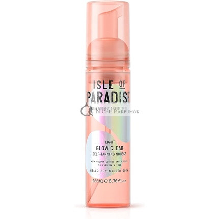 Isle of Paradise Önbronzosító Hab Világos, 200ml
